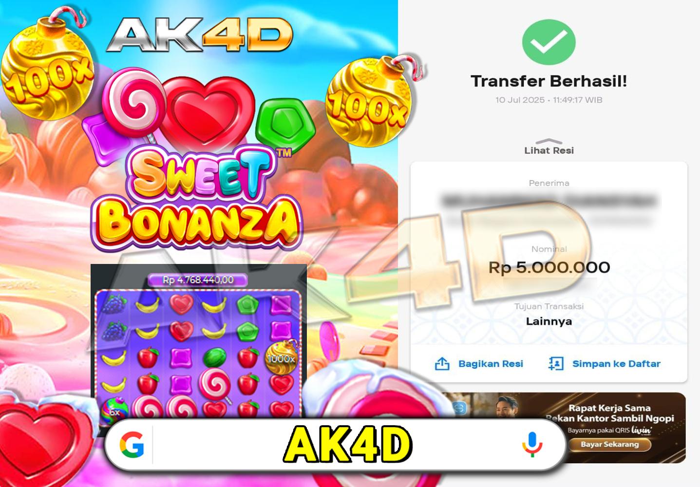 SWEET BONANZA 1000