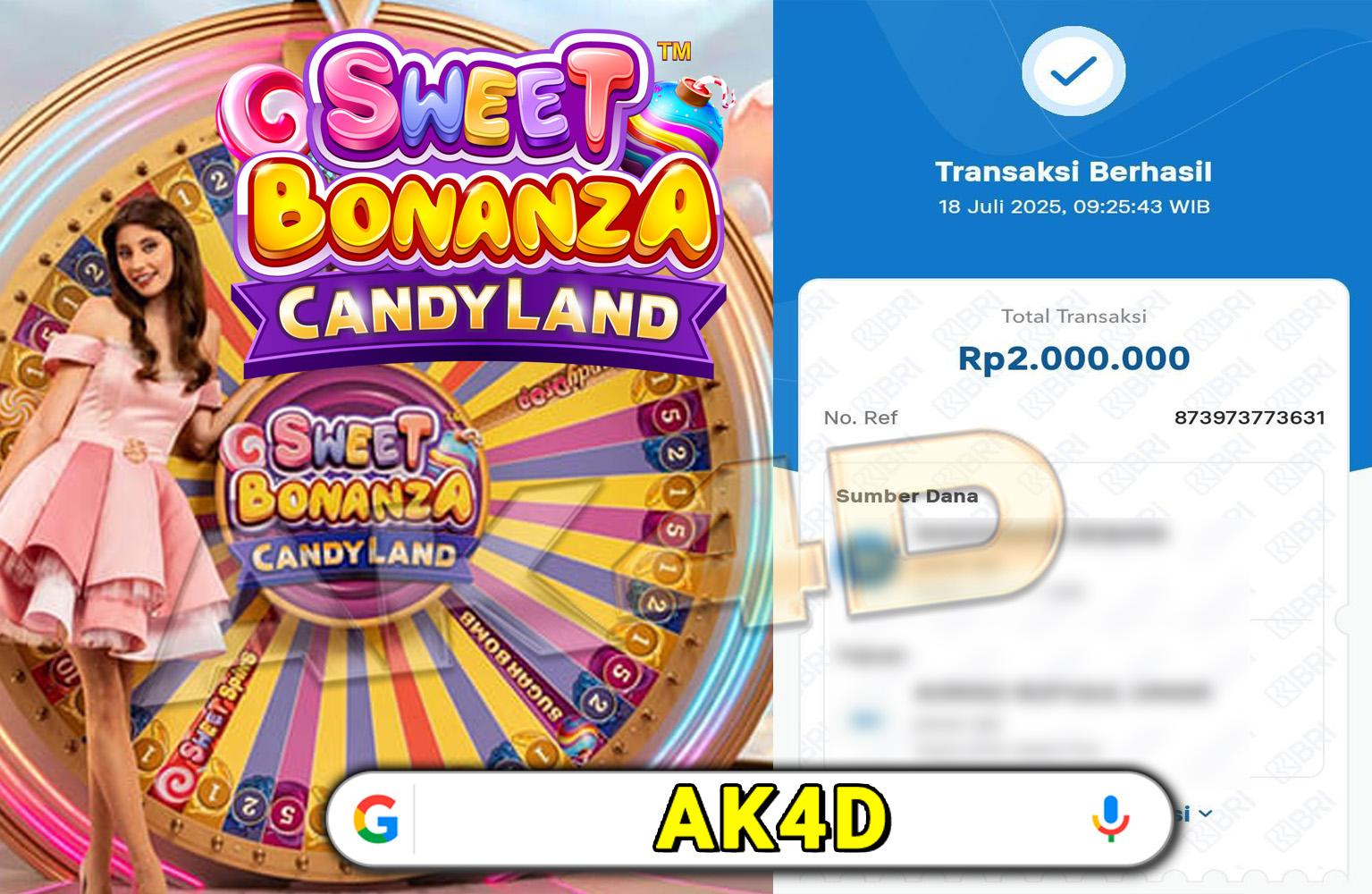 SWEET BONANZA CANDY LAND