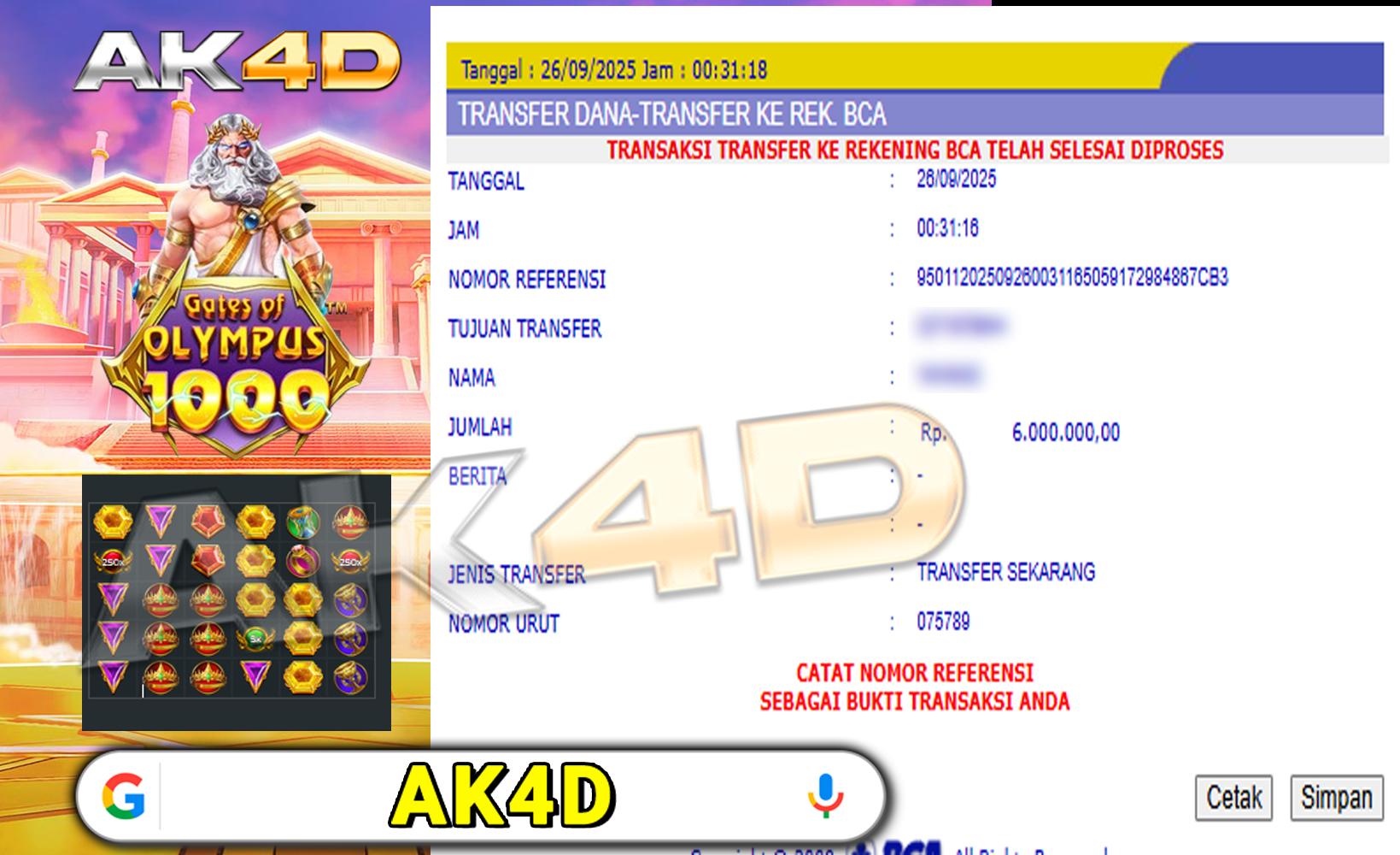 GAS KAN DI OLMPUSS 1.000 KAKAKU 💛💛