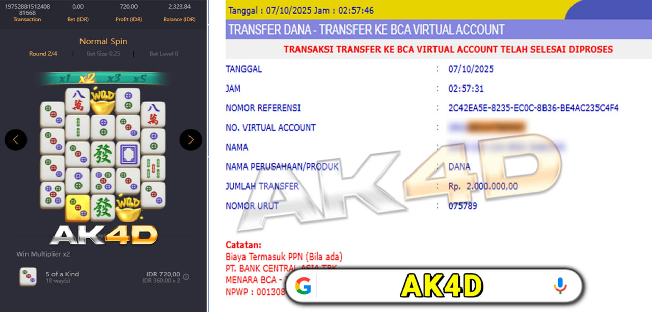 INFO GAME MAHJONG 2 🔥