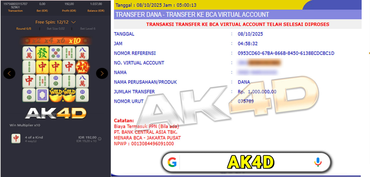 HANYA DI AK4D KEMENANGAN SANGAT MUDAH DI RAIH 👉🏻