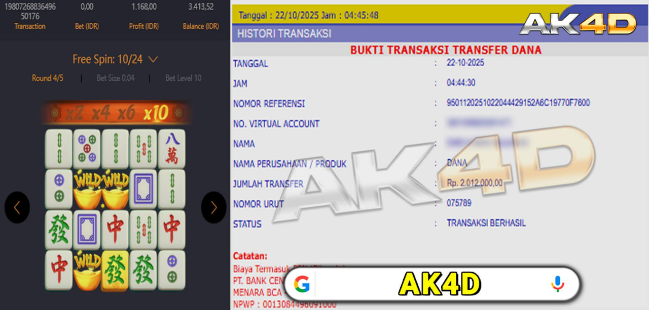 NB : Trick bermain bisa langsung chat admin di livechat atau whatapps di kawal sampai JP
