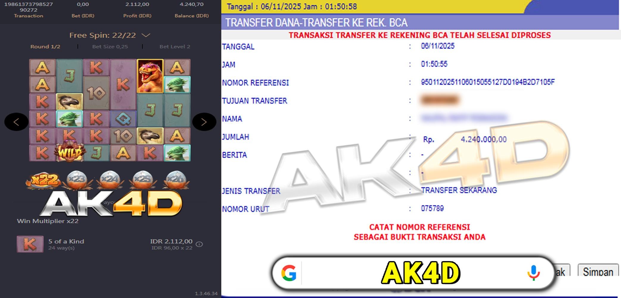 SIANG PENUH SEMANGATT ! - JURASSIC KINGDOM JUGA GACOR GAESS 👌🏻👌🏻